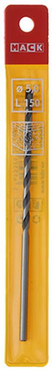 Mack 1018460 - foret à béton DIN 8039 ø 5,0 x 150 mm | 5 pièces