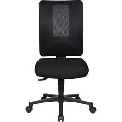 Chaise de bureau Topstar en maille noire