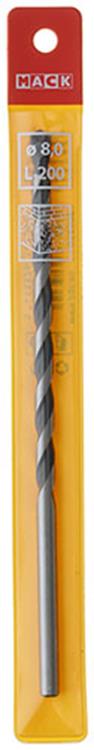 Mack 1018463 - foret à béton DIN 8039 ø 8,0 x 200 mm | 5 pièces