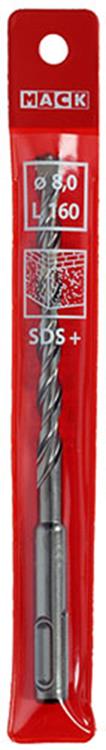 Mack 1018479 - marteau perforateur sds + ø 8,0 x 160 mm | 5 pièces