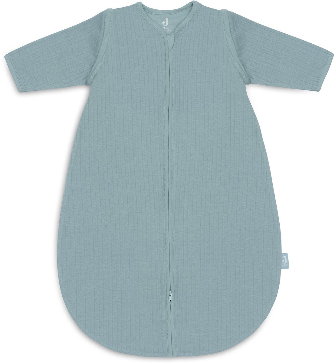 Jollein gigoteuse d'été avec manche zippée 70 cm - ronde - vert d'eau - gigoteuse d'été