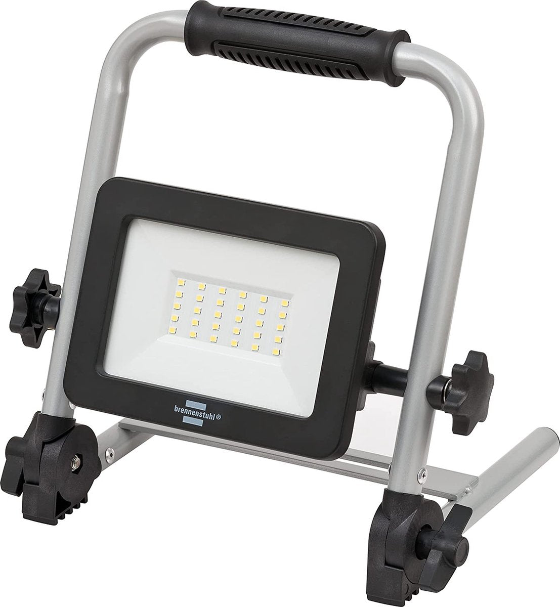 Lampe de chantier LED rechargeable Brennerstuhl EL 2000 MA 20W pour intérieur et extérieur IP54