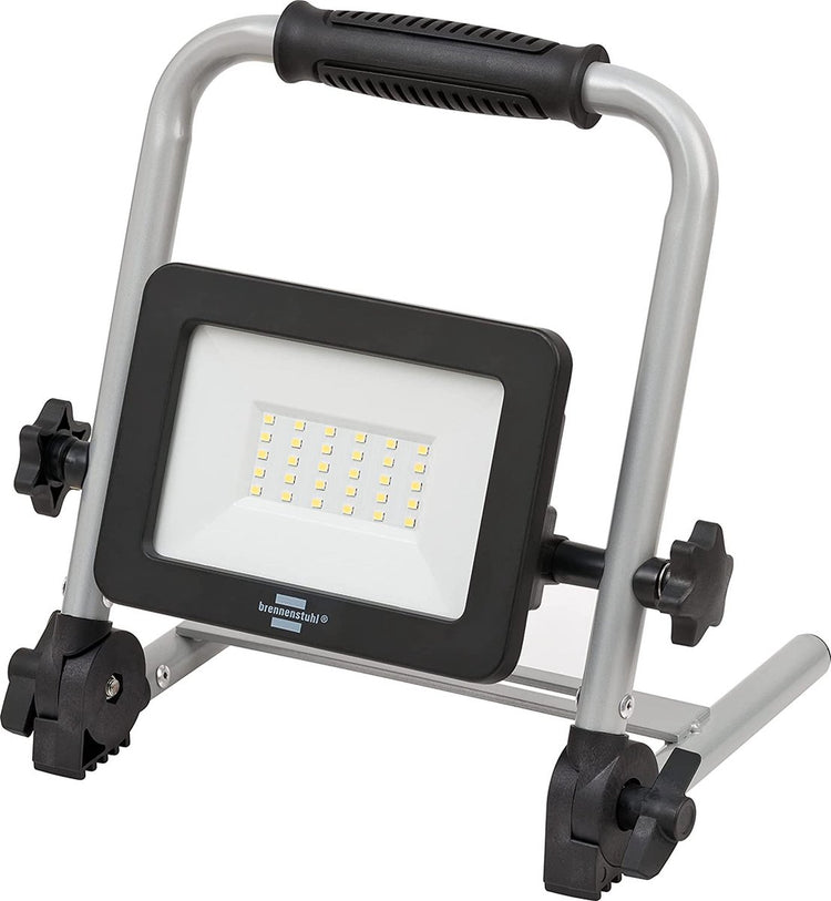 Lampe de chantier LED rechargeable Brennerstuhl EL 2000 MA 20W pour intérieur et extérieur IP54
