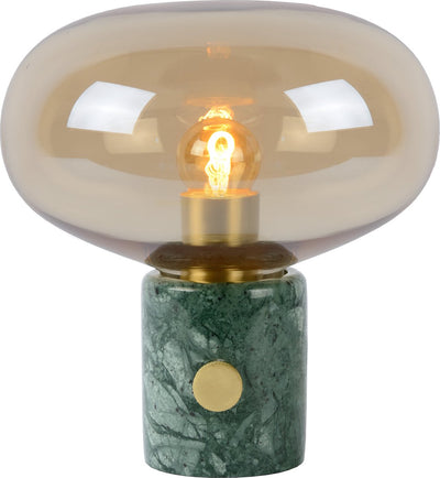 Lucide charlize - lampe de table - ø 23 cm - 1xe27 - vert