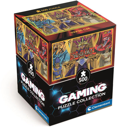 Clementoni - puzzle - 500 pièces - yu-gi-oh - collection de jeux - cube - puzzle pour enfants et adultes