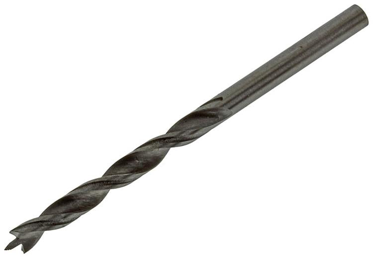 Mack 1018505 - perceuse à bois machine + pointe de centrage ø 5,0 x 86 mm | 5 pièces