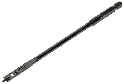 Mack 1018512 - foret à bois plat DIN 7487 ø 6,0 x 160 mm | 5 pièces
