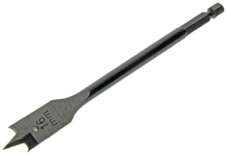 Mack 1018517 - foret à bois plat DIN 7487 ø 16,0 x 160 mm | 5 pièces