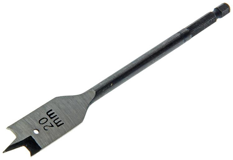 Mack 1018519 - foret à bois plat DIN 7487 ø 20,0 x 160 mm | 5 pièces