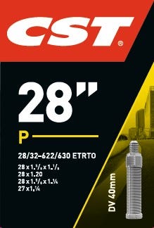 CST Chambre à air dv16 28 inch 28 32-622 dv 40 mm 071604