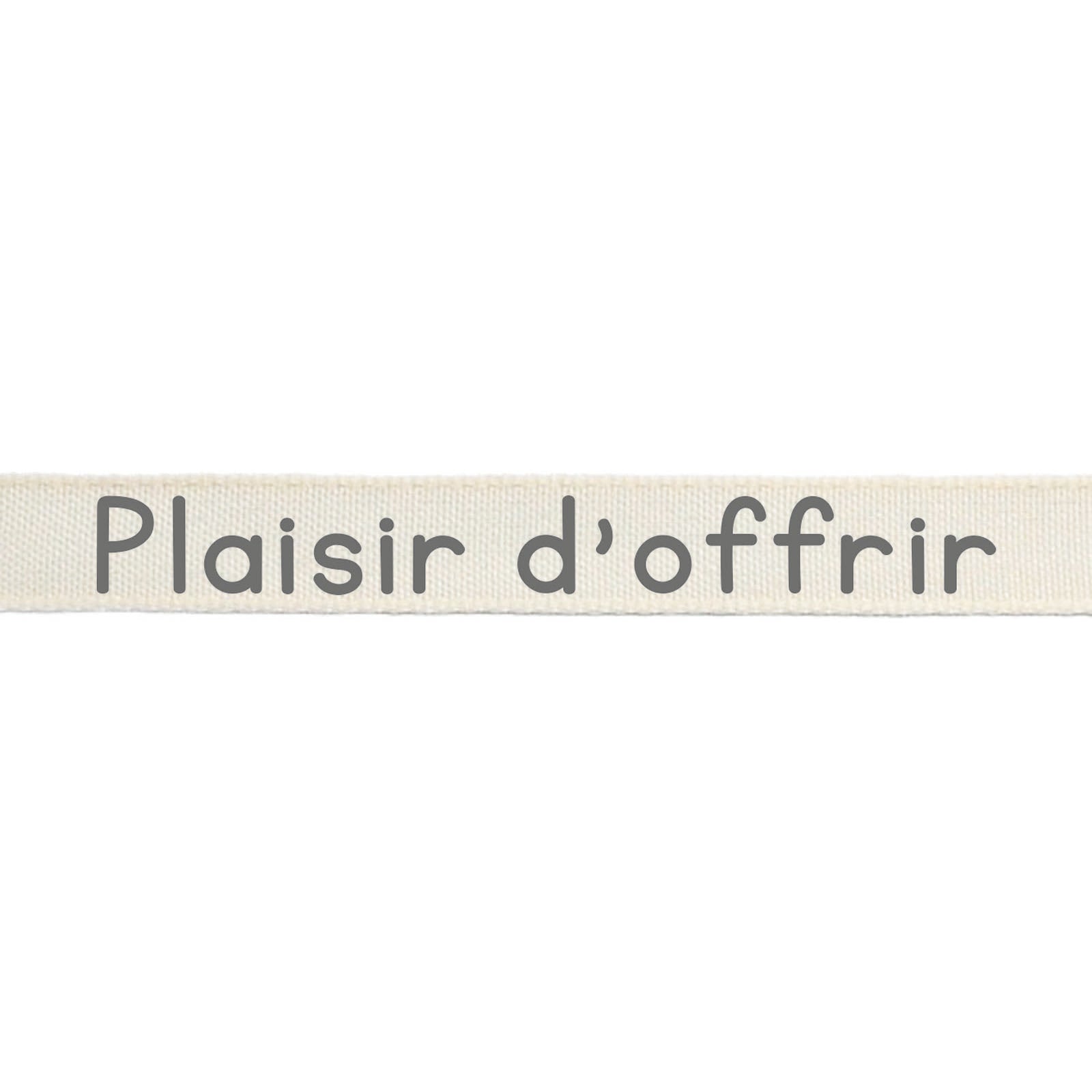 Vaessen creative • ruban 2mx15mm fr plaisir d'offrir