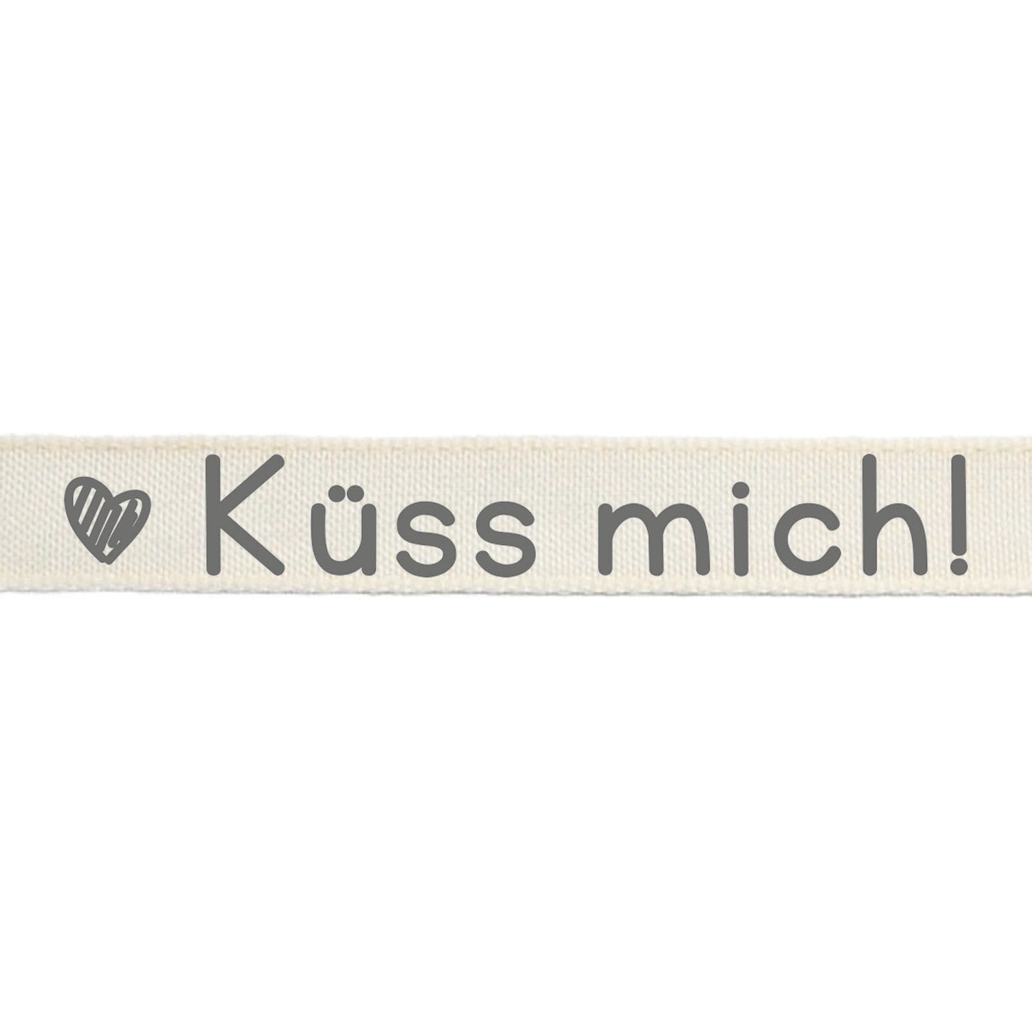 Vaessen creative • ruban 2mx15mm de küss mich!
