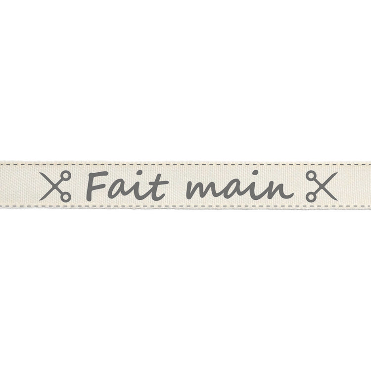 Vaessen creative • ruban 20mx15mm fr fait main