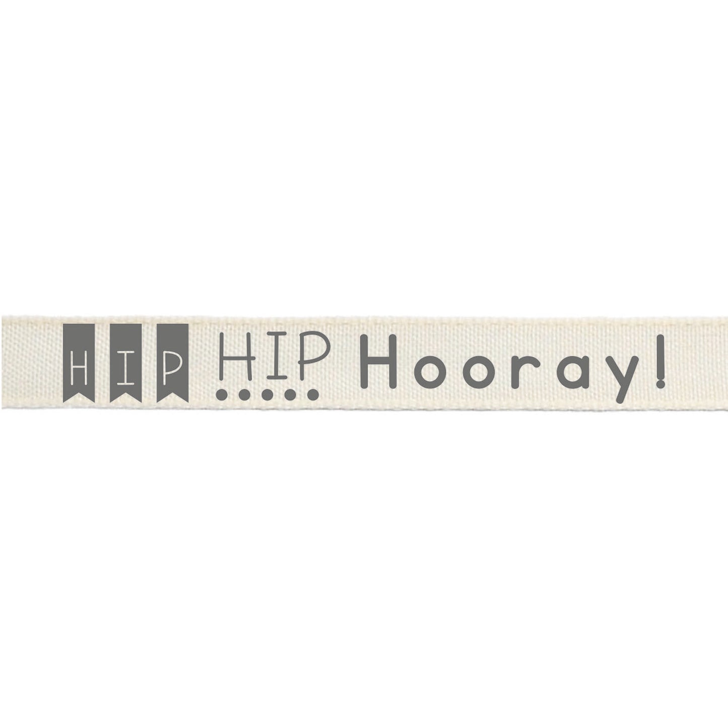 Vaessen creative • ruban 20mx15mm fr hip hip hourra !