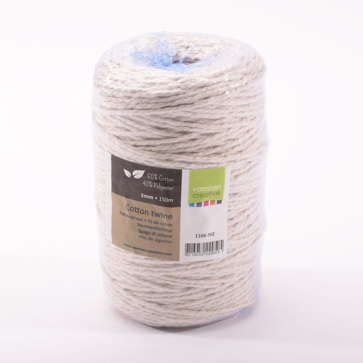 Vaessen creative • corde en coton 2mm 150m