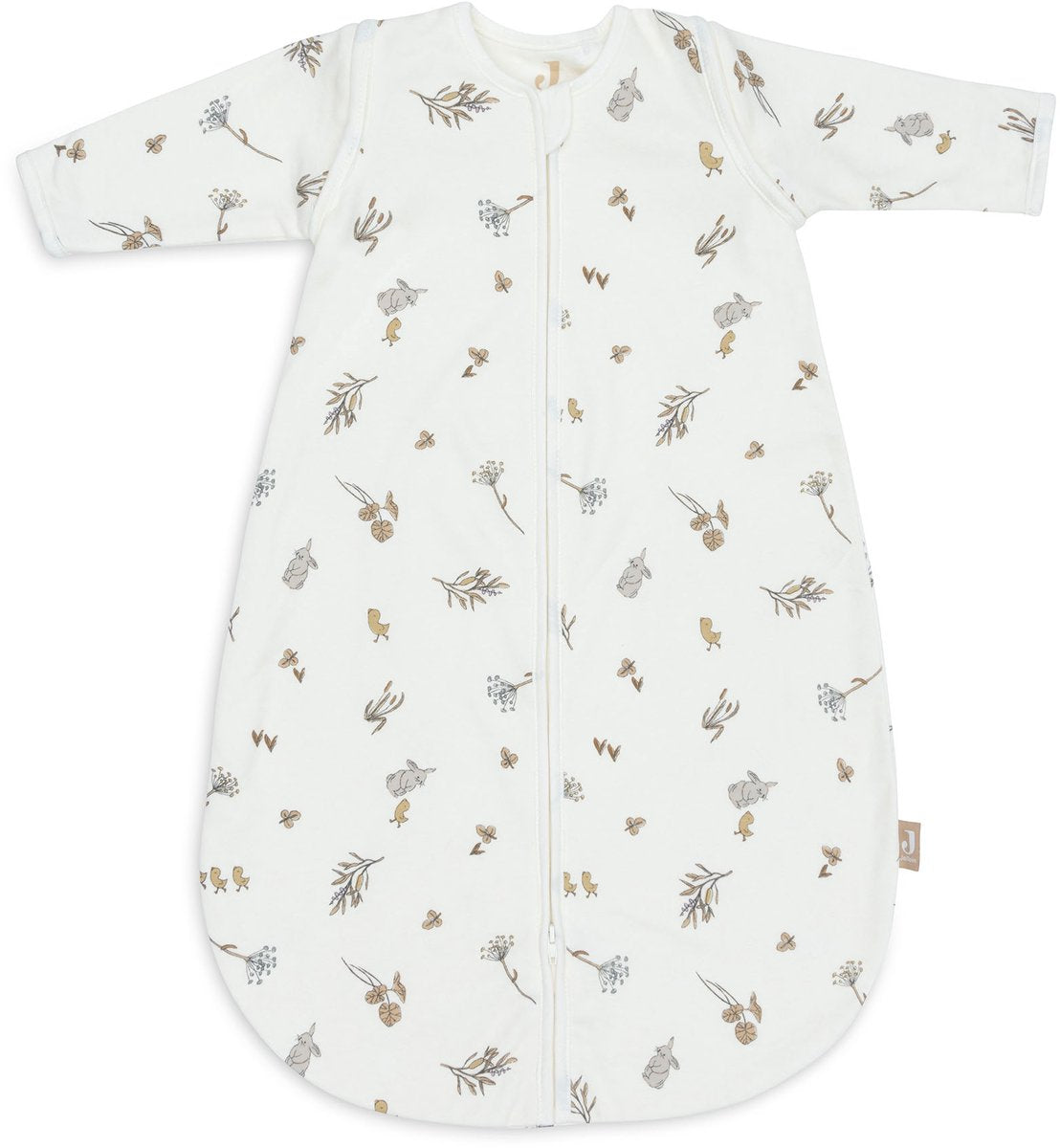 Jollein gigoteuse d'été jersey avec manches zippées 110 cm - ronde - bord de rivière - gigoteuse d'été