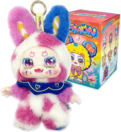 Kimmon - série 'colorful rhapsody' - collection boîte aveugle - figurines de collection en peluche colorées 17 cm