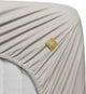 Bedinghouse percale de coton - drap-housse surmatelas - 90x200 - naturel
