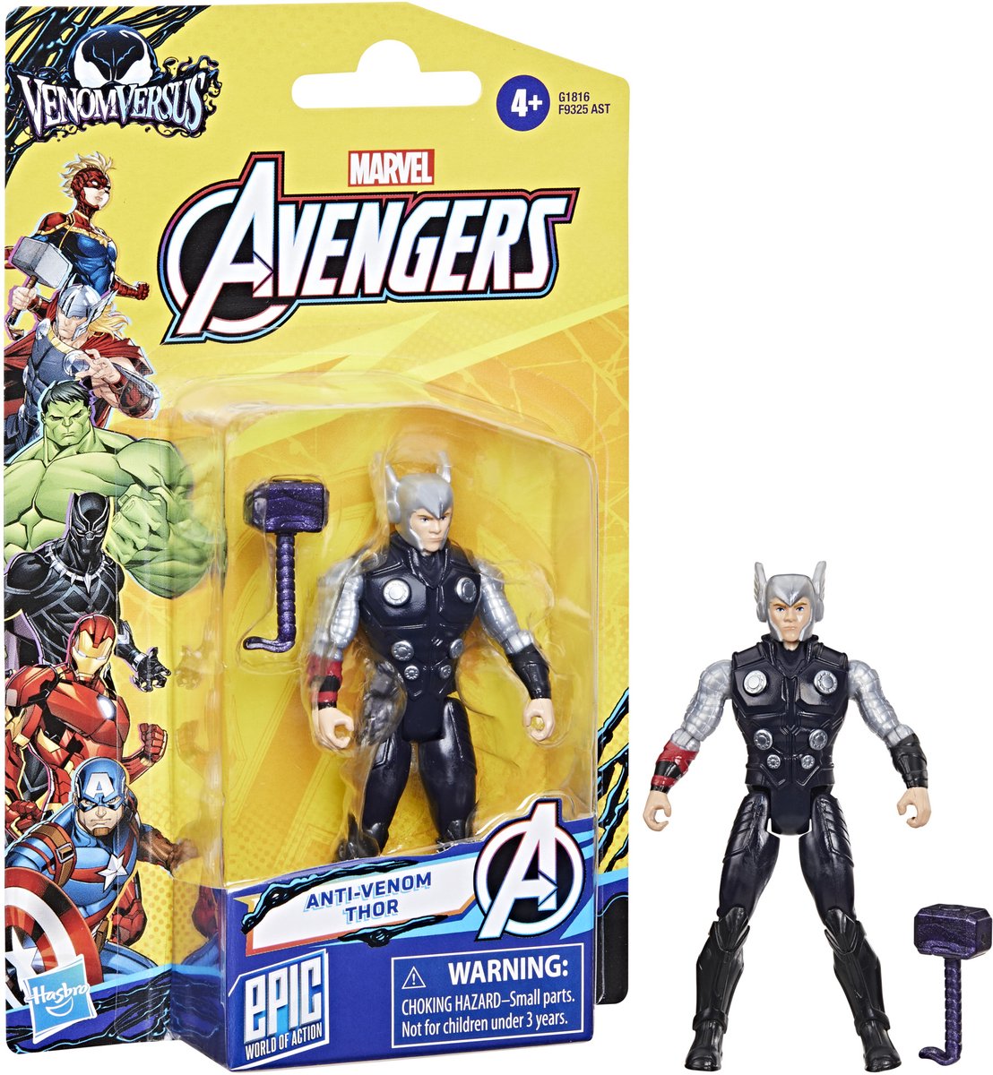 Marvel Avengers 10 cm Figure Venom Thor