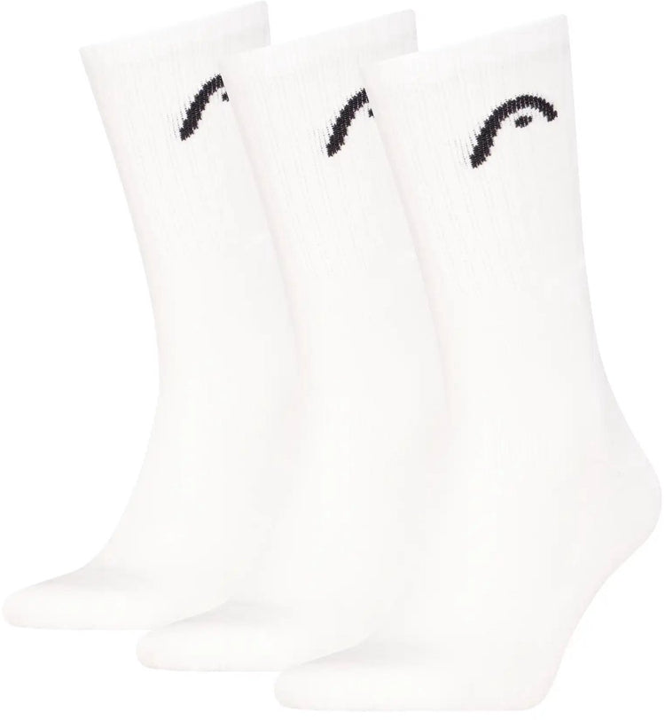 Head - unisexe - chaussettes de sport tous sports - entraînement - pack de 3 - taille 35-38