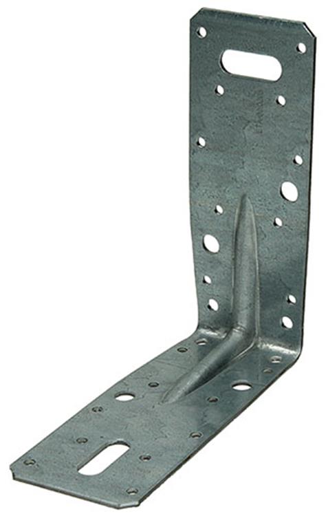 1023718 - ancrage d'angle avec rainure 150x150x63x2,5mm | 30 pièces