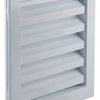 Renson 1006224 - grille murale encastrable 411 alu ral 9010 200x200mm | 1 pièce