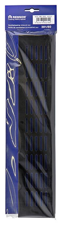 Renson 1006246 - bande de ventilation alu ral 8022 381 80- 400mm | 2 pièces