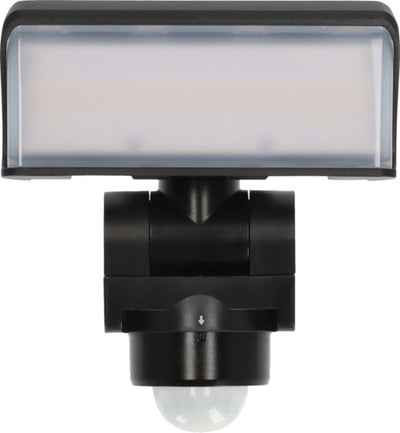 Lampe d'extérieur Brennerstuhl LED avec détecteur de mouvement ws 2050 sp1680lm, ip44, 3000k, angle de détection de 180° avec portée jusqu'à 10 m, avec capteur crépusculaire