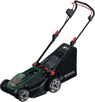 Bosch rotak 18v2-43 - tondeuse à gazon - sans batterie ni chargeur - avec prise mulch
