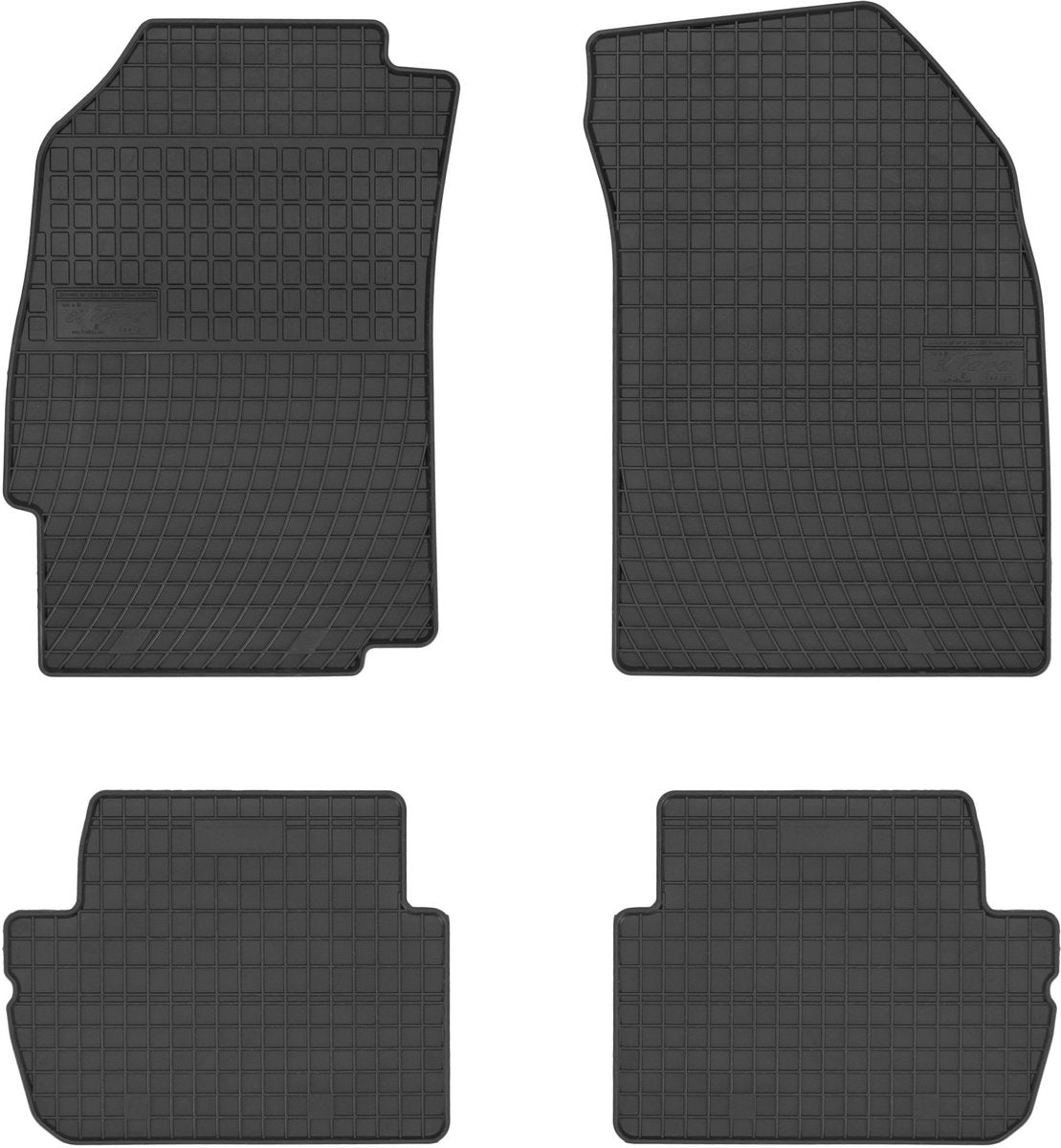 Tapis en caoutchouc Frogum Chevrolet Spark 2009-2015 -