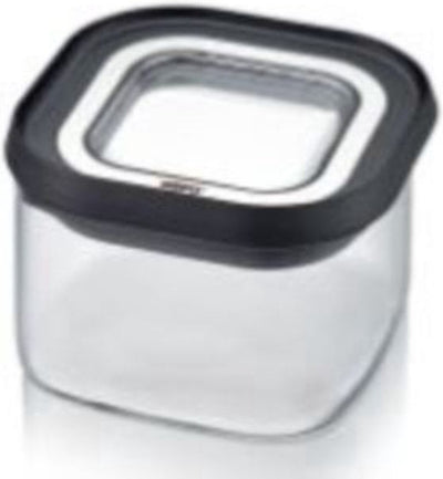 Récipient de conservation Gefu – 400 ml – verre borosilicate – empilable hermétiquement
