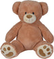 Simba nicotoy ours recyclé - jouet - 66 cm - peluche - marron - tous âges - peluche