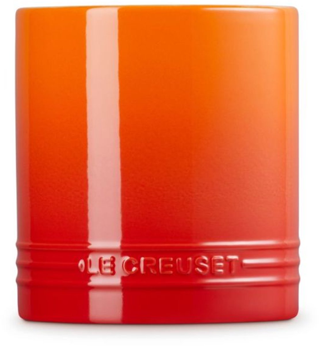 Pot spatule signature Le Creuset rouge orangé