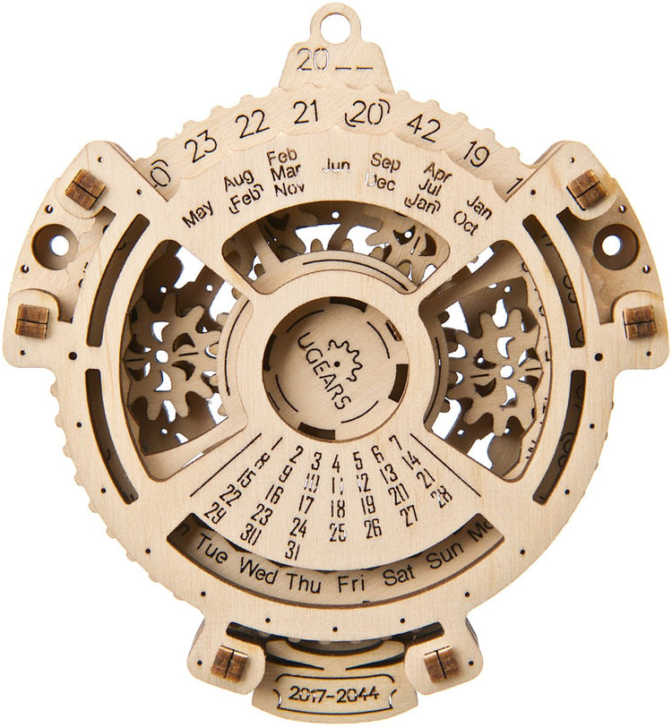 Modèle 3D en bois Ugears - navigateur de date