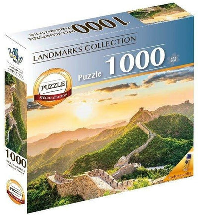 Puzzle Braet 7 merveilles du monde - la grande muraille de 1000pcs