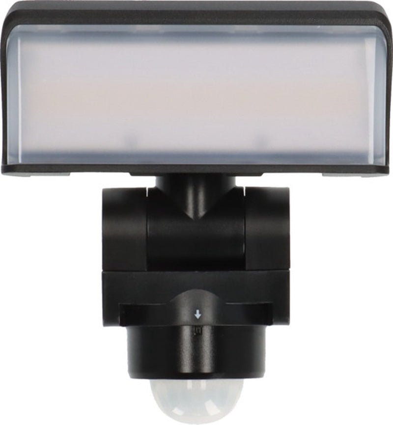 Lampe d'extérieur Brennerstuhl LED avec détecteur de mouvement ws 2050 sp1680lm, ip44, 3000k, angle de détection de 180° avec portée jusqu'à 10 m, avec capteur crépusculaire