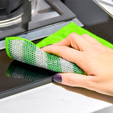 Poussinets à récurer à microfibre propre 2 pièces 12x17 cm - afbeelding 1