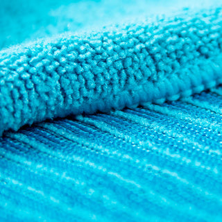 Nettoyer la serviette de plancher en microfibre Bleu 40x60 cm
