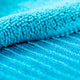 Nettoyer la serviette de plancher en microfibre Bleu 40x60 cm