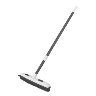 Brome de silicone à maison propre avec tige télescopique
