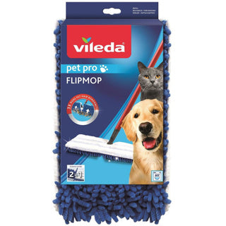 Vileda flip mop cap pro remplacement | 2 pièces