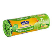 Swirl Swirl ACtif Sacs de déchets frais avec parfum de citron 35L 9 pièces - afbeelding 2
