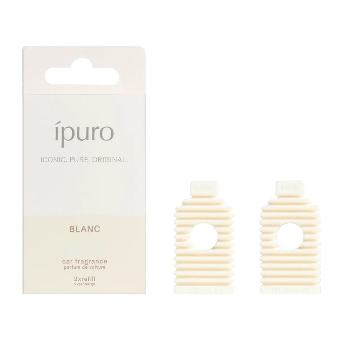 Ipuro car line blanc recharge 2 x 9gr