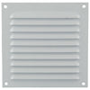 Renson 1015063 - grille à ailettes plate aluminium blanc 150x150mm | 10 pièces
