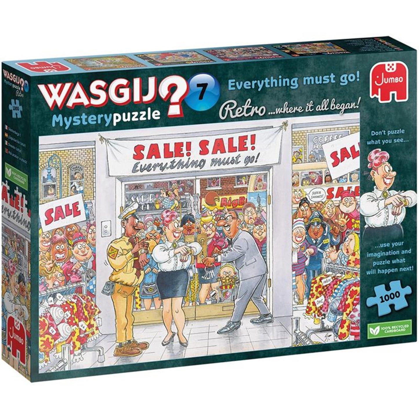 Était Gravy Retro Mystery 7 - Sale!, 1000st.