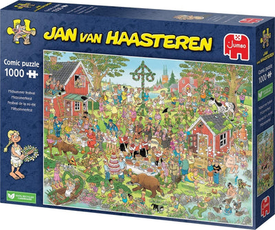 Jan van Haasteren Legpuzzle - Midsummer Festival, 1000st.
