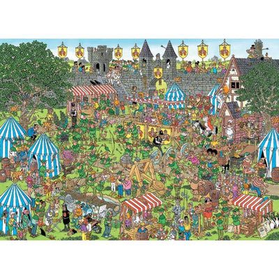 Puzzle Jumbo Jan van Haasteren - Festival Robin des Bois, 1500 pcs.