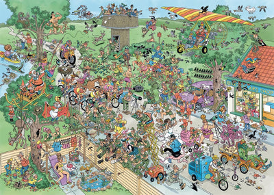 Puzzle jvh Jumbo jour d'observation des oiseaux 1000 pièces