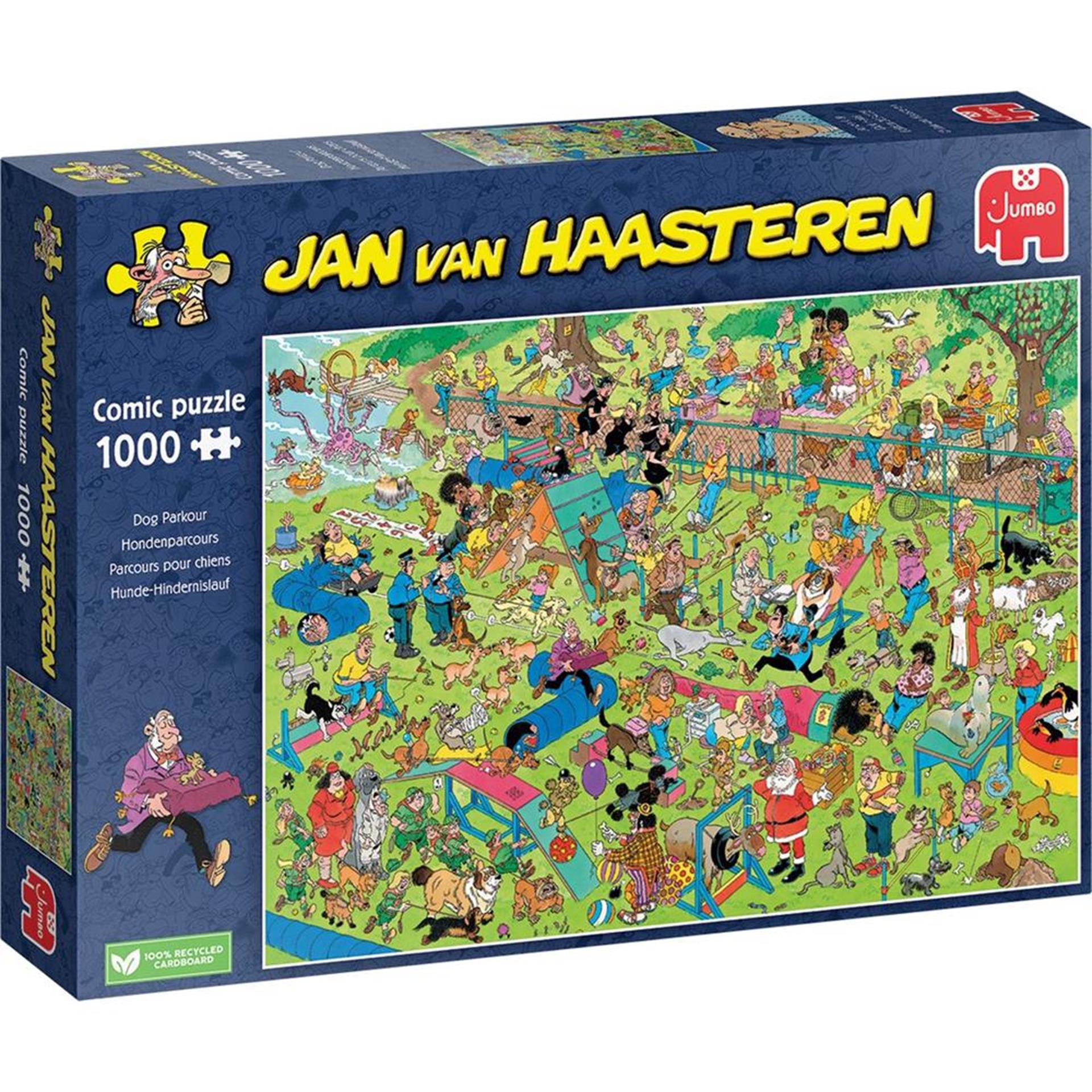 Jan van Haasteren Dog Trail, 1000st.