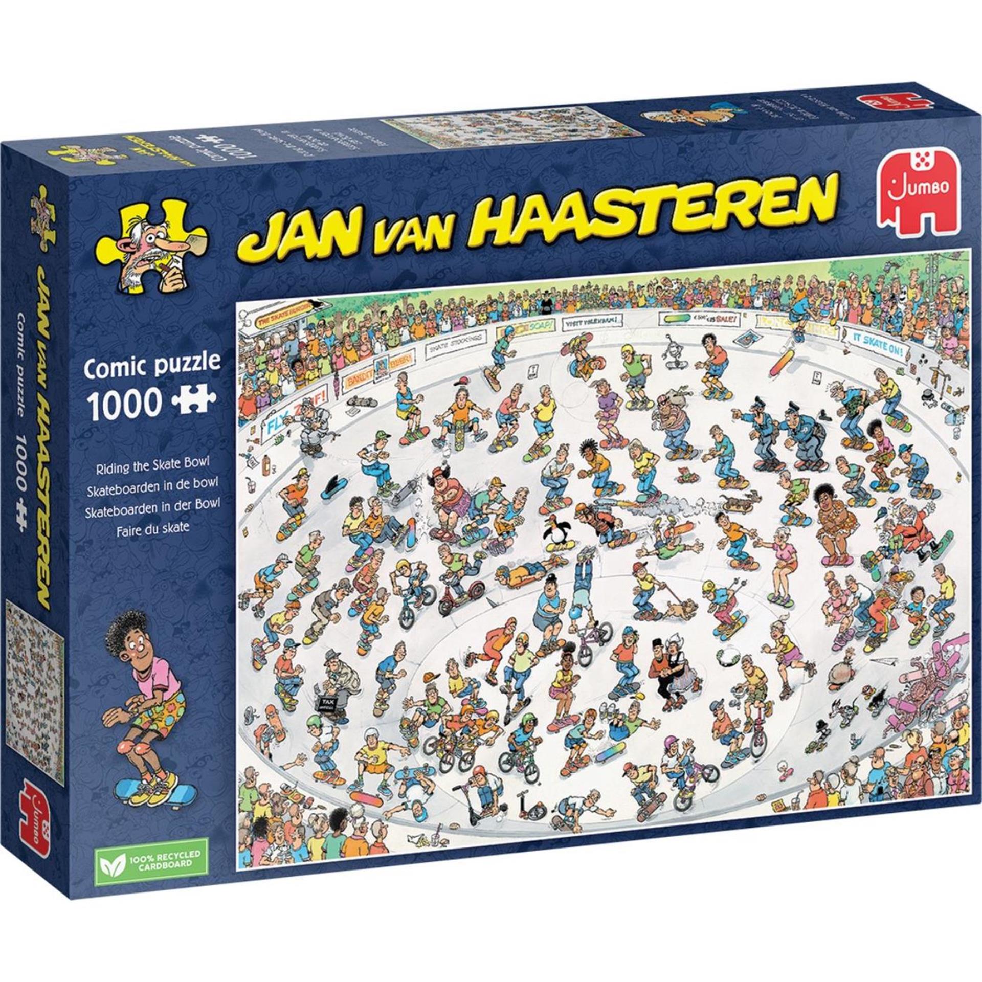 Jan van Haasteren Puzzle Puzzle Skateboard dans le bol, 1000st.